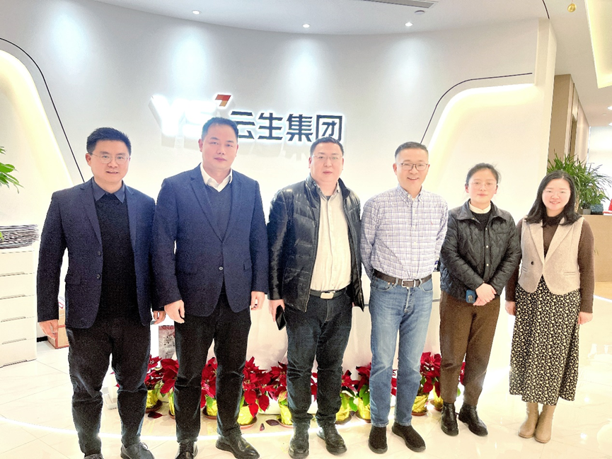 宁波市人社局刘红升领导一行莅临云顶集团3118集团调研考察