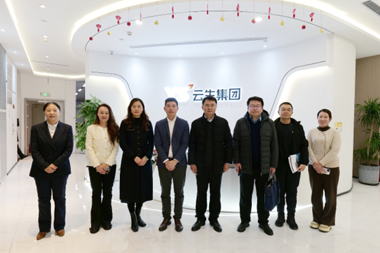 山东省淄博市人社局领导一行莅临云顶集团3118集团考察访问